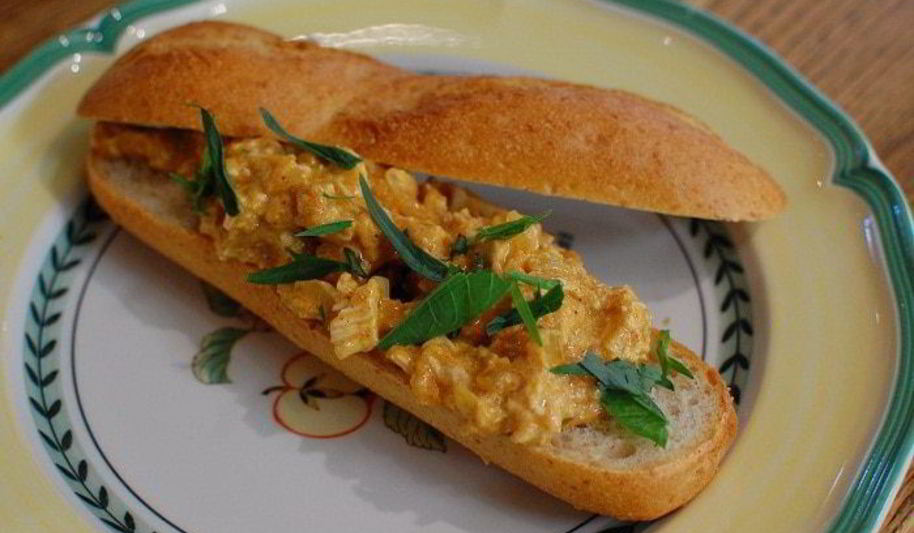 Рецепт бутерброд с восточным акцентом