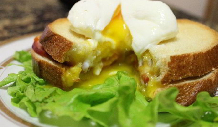 Рецепт бутерброд с яйцом пашот