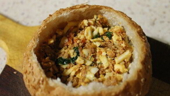 ШАГ 4. бутерброд сытный