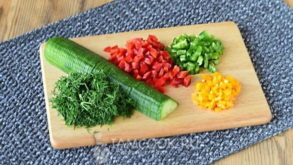 ШАГ 16. бутербродный торт праздничный