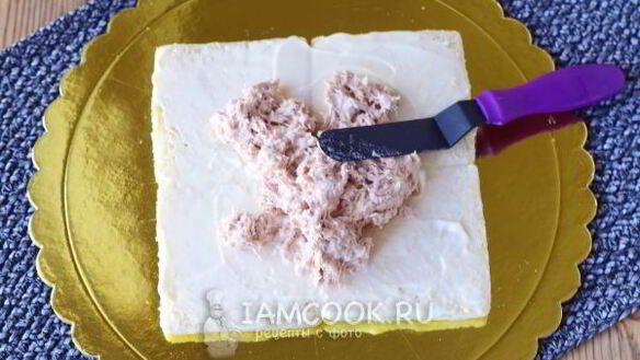 ШАГ 8. бутербродный торт праздничный