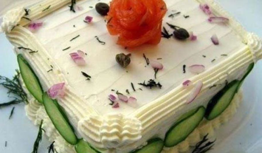 Рецепт бутербродный торт