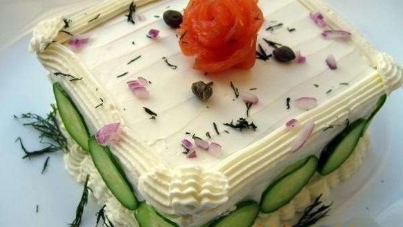 ШАГ 6. бутербродный торт