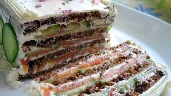 ШАГ 7. бутербродный торт