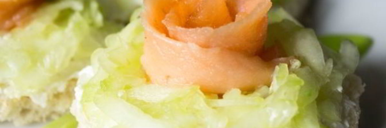 Бутерброды из красной рыбы