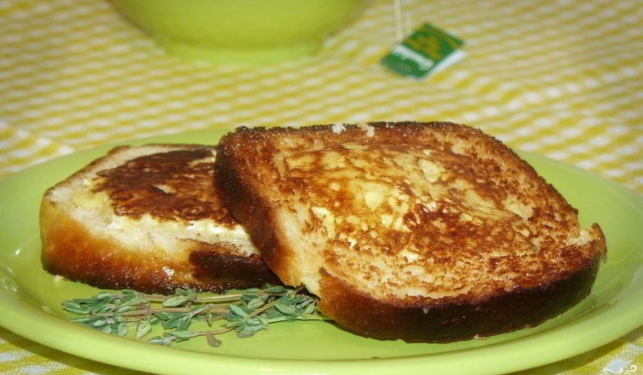 Рецепт бутерброды на сковороде