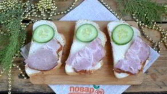 ШАГ 6. бутерброды петушки