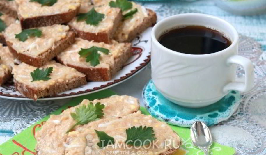 Рецепт бутерброды с икрой сайды