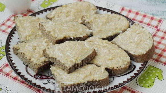 ШАГ 6. бутерброды с икрой сайды