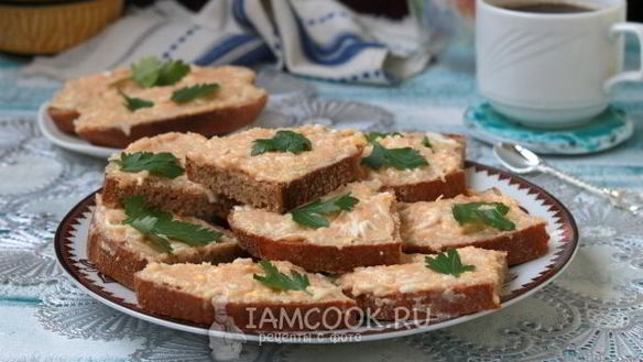 ШАГ 7. бутерброды с икрой сайды