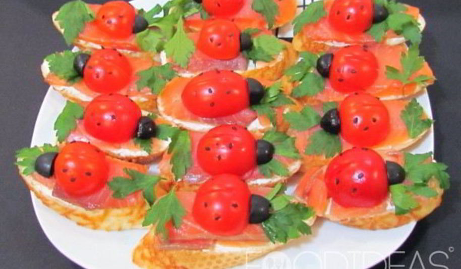 Рецепт бутерброды с красной рыбой