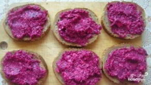 ШАГ 3. бутерброды с селедкой