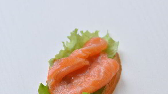 ШАГ 4. бутерброды с семгой