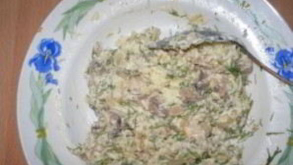 ШАГ 3. бутерброды с шампиньонами