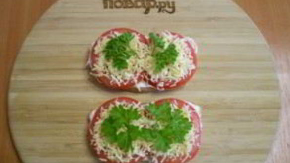 ШАГ 7. бутерброды с сыром и помидорами