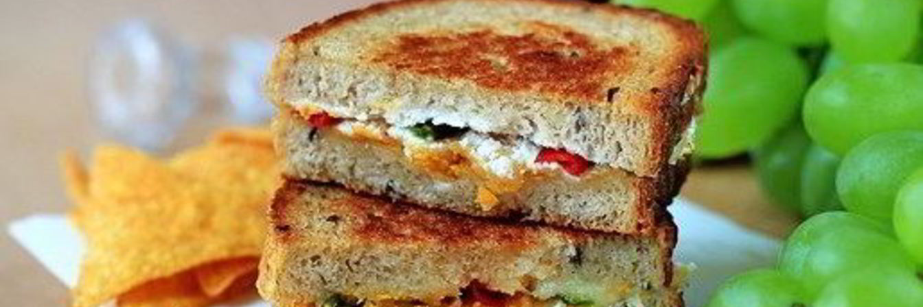 Бутерброды с сыром на сковороде