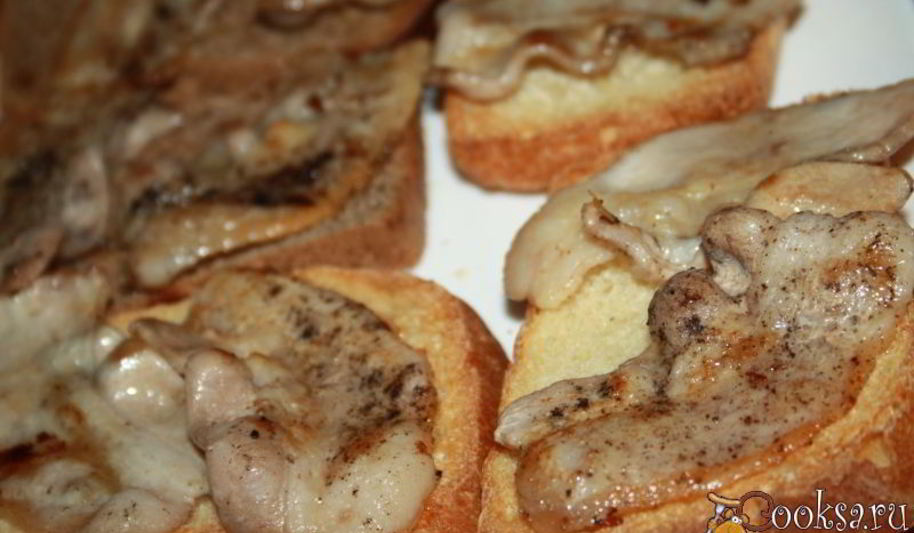 Рецепт бутерброды с жареным беконом