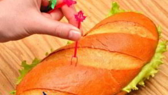 ШАГ 8. быстрые бутерброды на стол