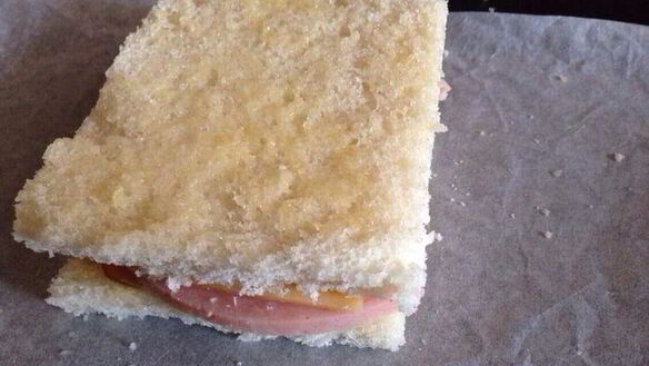 ШАГ 4. французкий бутерброд крок-мадам