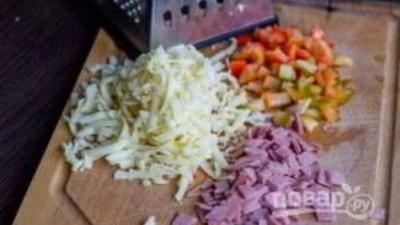 ШАГ 2. горячие бутерброды под сыром