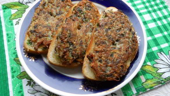 ШАГ 6. горячие бутерброды с картофелем и грибами