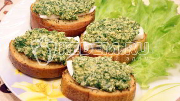 ШАГ 8. горячие бутерброды с кешью