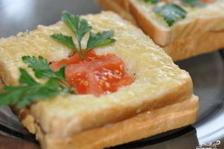 Горячие бутерброды с сыром