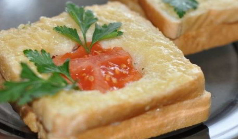 Рецепт горячие бутерброды с сыром