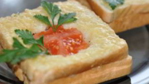 ШАГ 5. горячие бутерброды с сыром