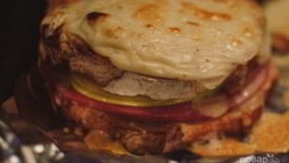 ШАГ 6. горячие бутерброды с яблоком