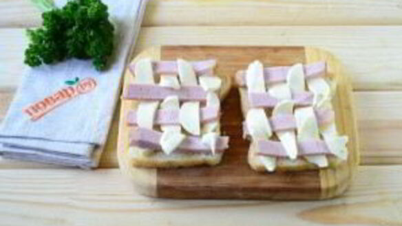 ШАГ 2. горячие бутерброды шахматы