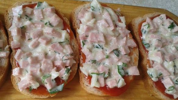 ШАГ 7. горячие бутерброды сытные