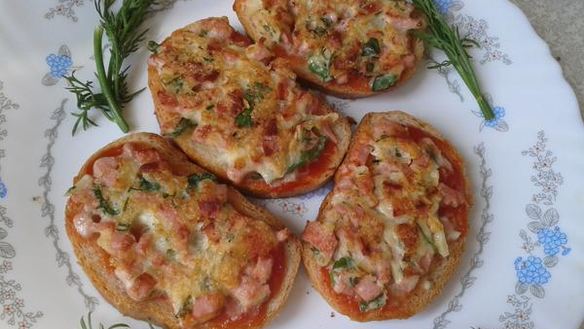 ШАГ 9. горячие бутерброды сытные