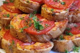 Горячий бутерброд Ленивая пицца