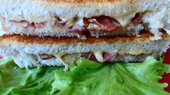 ШАГ 5. горячий бутерброд