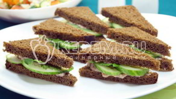 ШАГ 7. гусарские бутерброды