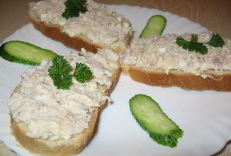 Куриная намазка для бутербродов