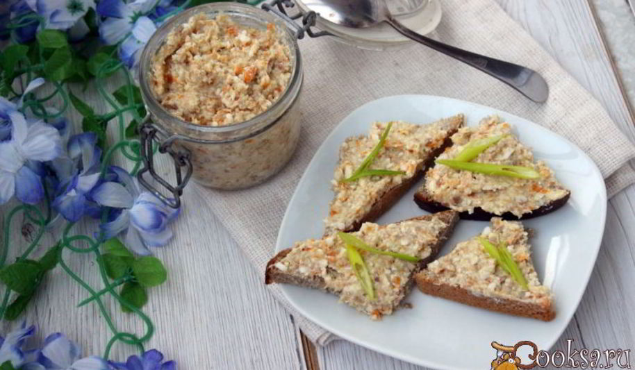 Рецепт намазка для бутербродов из сельди нежная