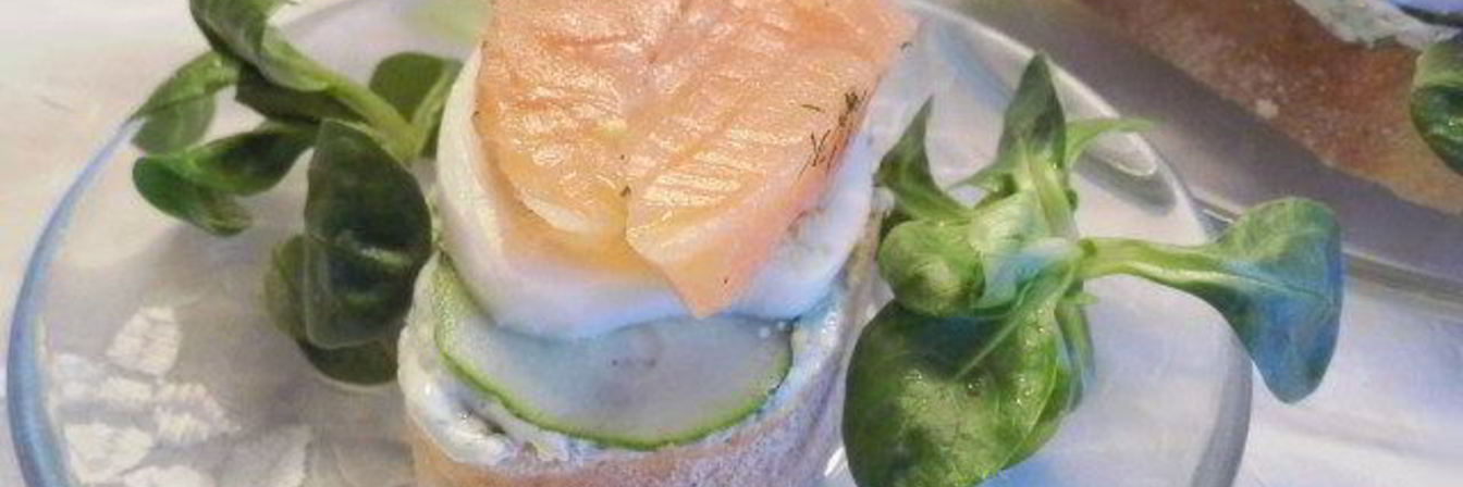 Новогодние Бутерброды с семгой