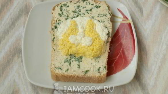 ШАГ 8. новогодние бутерброды собачки