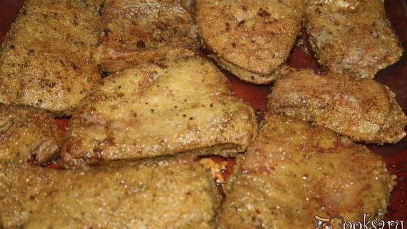 ШАГ 5. пикантные бутерброды с говяжьей печенью