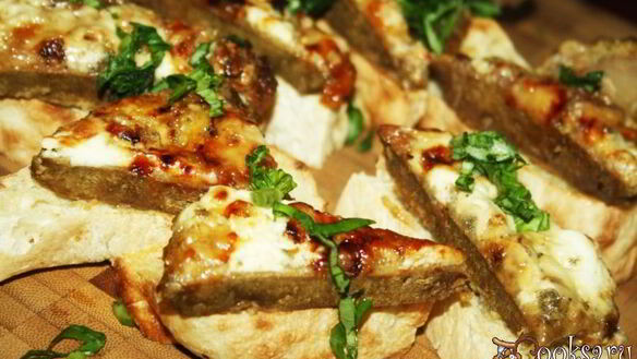 ШАГ 10. пикантные бутерброды с говяжьей печенью