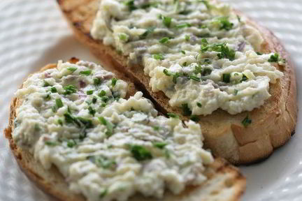 Русский бутерброд с сельдью