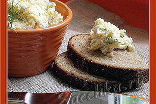 Яичное масло для бутербродов