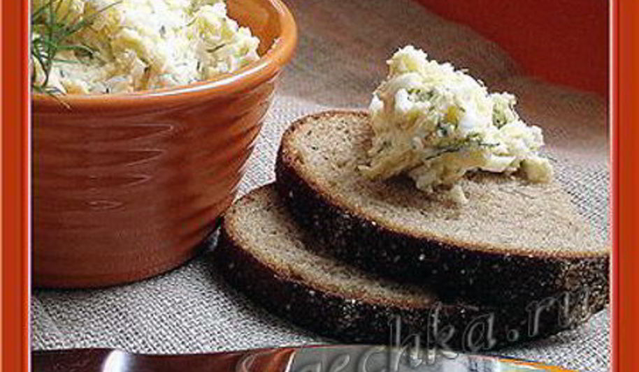 Рецепт яичное масло для бутербродов