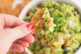 Быстрая закуска к кукурузным чипсам