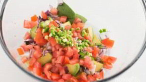 ШАГ 2. быстрая закуска к кукурузным чипсам