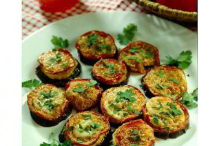 Быстрая закуска с баклажанами