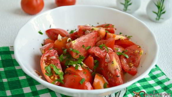 ШАГ 5. быстрые маринованные помидоры с чесноком