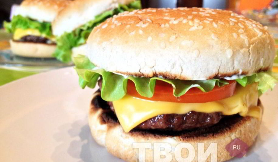 Рецепт чизбургер